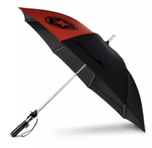 Load image into Gallery viewer, Star Wars Galaxy's Edge Light-Up LIGHTSABER Umbrella Galactic Empire Insignia
