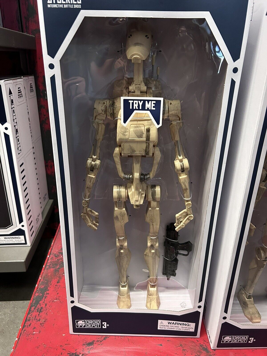 Star Wars Galaxy store Edge Disneyland - B1 interactive battle droid