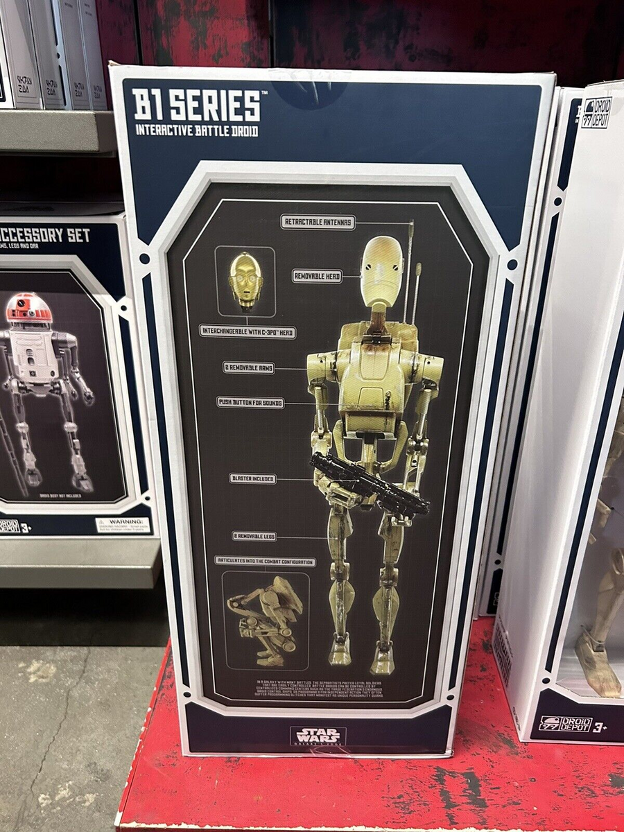 Star Wars Galaxy’s Edge Talking shops Battle Droid Baktoid