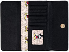 Load image into Gallery viewer, Loungefly Disney Mickey Mouse Hardware Flap Wallet