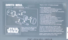 Load image into Gallery viewer, Star Wars Galaxy's Edge Darth Maul Legacy Lightsaber Hilt