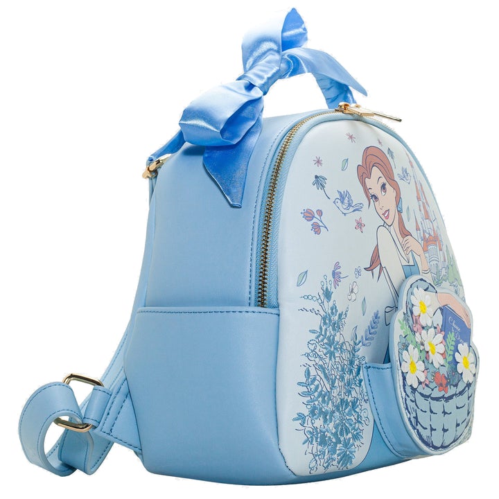 Danielle Nicole Disney Belle Basket Beauty and the Beast Mini Backpack – The Line Jumper