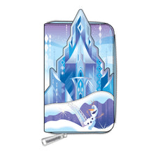 Load image into Gallery viewer, Loungefly Disney Frozen Castle Series Zip Around Wallet