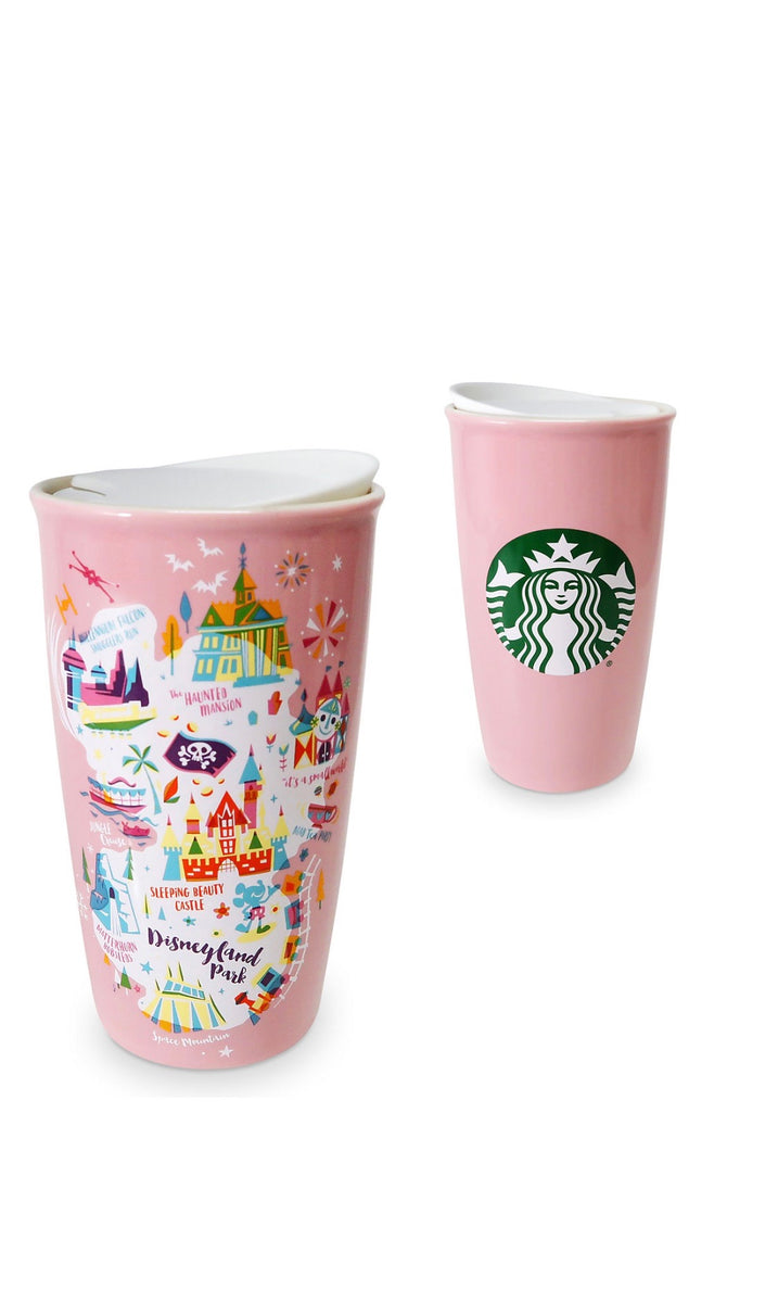 Disney Parks Disneyland Park Starbucks 2021 Ceramic Travel Tumbler – The  Line Jumper