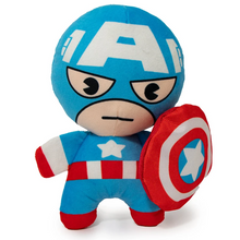 Load image into Gallery viewer, Marvel Captain America Standing Pose Plush Dog Chew Toy