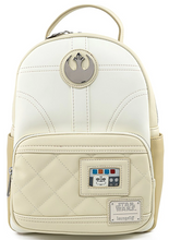 Load image into Gallery viewer, Loungefly Star Wars Princess Leia Hoth Cosplay Mini Backpack Front