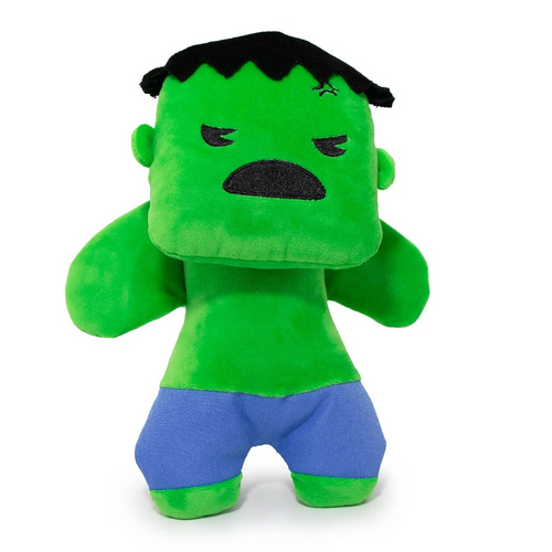 Marvel Hulk Standing Pose Plush Dog Chew Toy