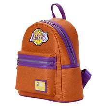 Load image into Gallery viewer, Loungefly NBA LA Lakers Basketball Mini Backpack