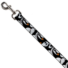 Load image into Gallery viewer, Nightmare Before Christmas Zero 5-Pumpkin Expressions Dog Leash