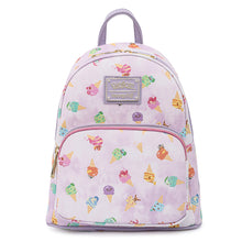 Load image into Gallery viewer, Loungefly Pokemon Ice Cream Acid Wash Denim Mini Backpack