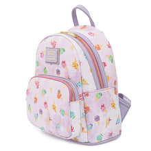 Load image into Gallery viewer, Loungefly Pokemon Ice Cream Acid Wash Denim Mini Backpack