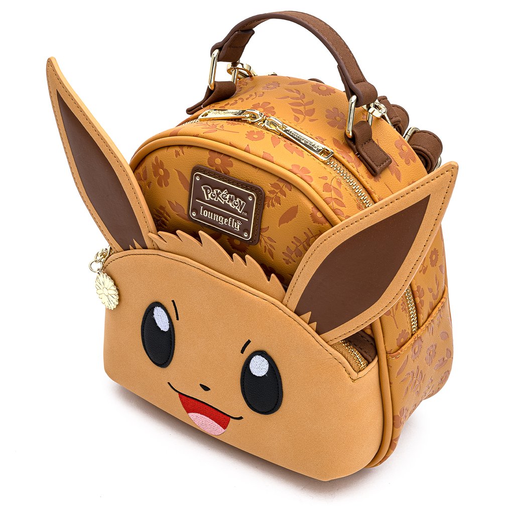 Official Pokémon Block Art Convertible Backpack by Loungefly