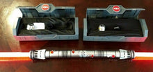 Load image into Gallery viewer, Galaxy's Edge Darth Maul Legacy Lightsaber Hilts Connected Full Staff
