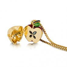 Load image into Gallery viewer, Disney Couture Kingdom Snow White Large Poison Apple Locket Necklace