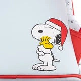 Load image into Gallery viewer, Loungefly Peanuts Glow in the Dark Gift Giving Snoopy & Woodstock Mini Backpack