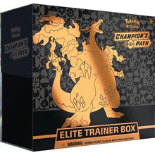 Load image into Gallery viewer, Pokemon Trading Card Game: Champion&#39;s Path Elite Trainer Box