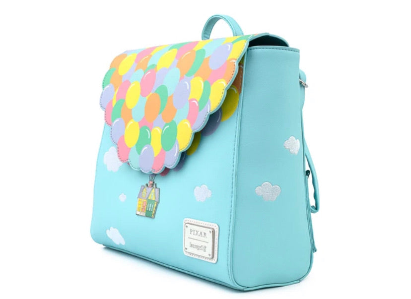 Loungefly: Pixar, retailer Up Balloon House Mini Backpack (Flap)