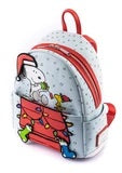 Load image into Gallery viewer, Loungefly Peanuts Glow in the Dark Gift Giving Snoopy & Woodstock Mini Backpack