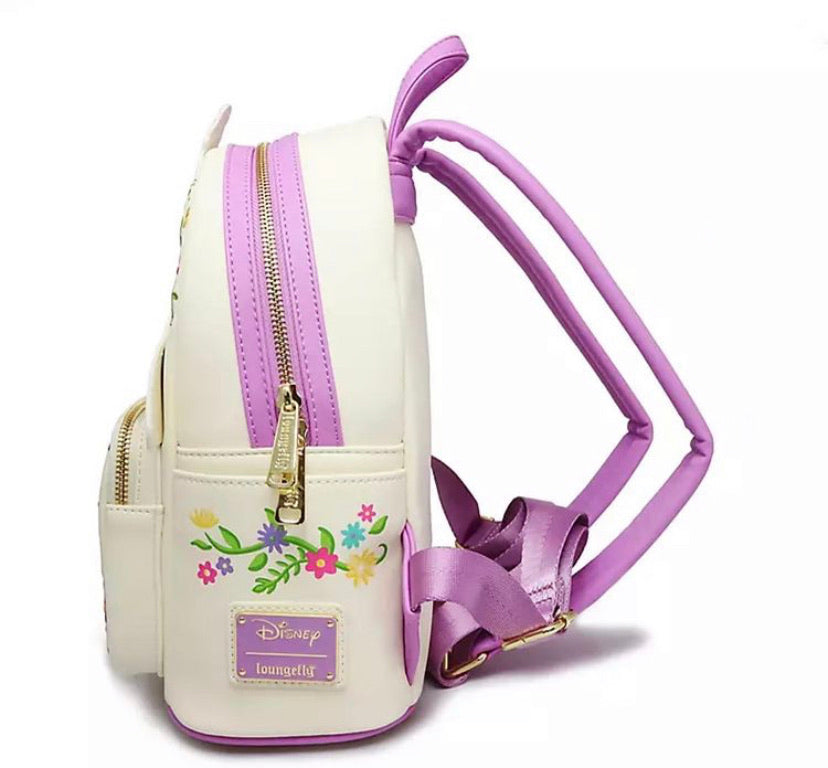 disney tangled mini backpack Loungefly Disney Tangled Tower Scene Mini Backpack – The Line Jumper