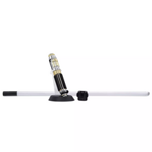 Load image into Gallery viewer, Mace Windu Legacy Custom Lightsaber Collectible Set w/Blade Belt Clip Stand
