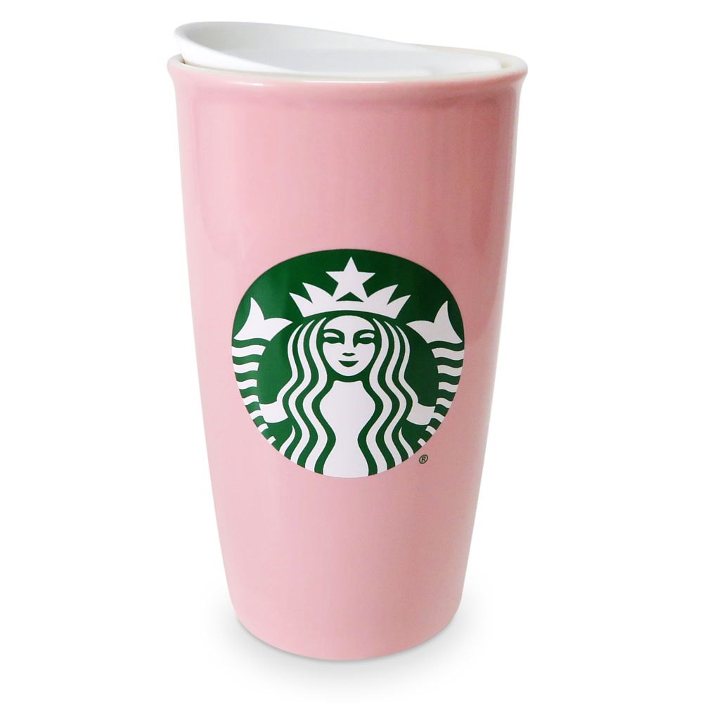 Disney Travel Tumbler - Disneyland Starbucks Ceramic Travel Tumbler