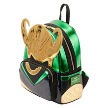Load image into Gallery viewer, Loungefly Marvel Shine Loki Mini Backpack