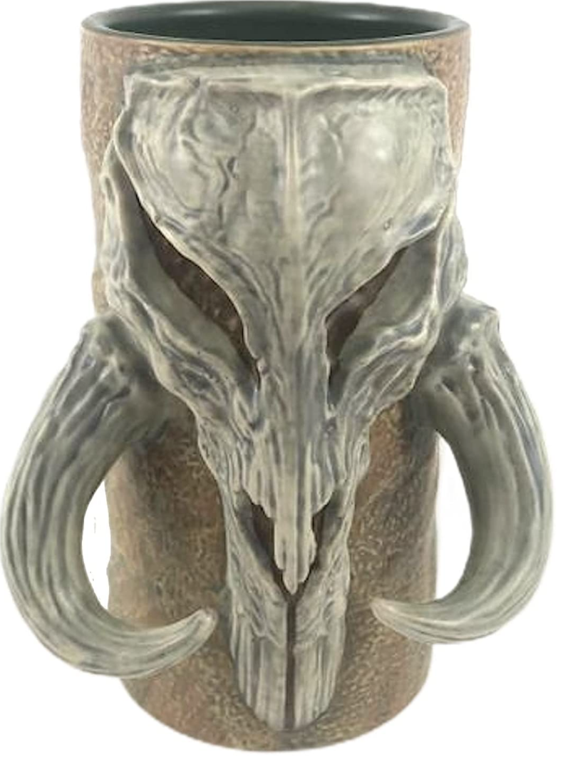 Star Wars Galaxy’s Edge Mandalorian Outer Rim Mythosaur Skull Mug