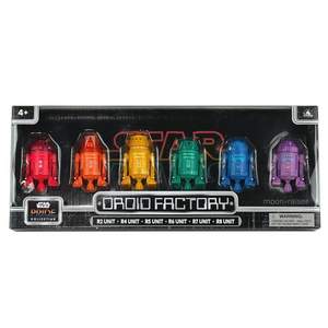 Galaxy's Edge Droid Depot Factory Action Figure Set Disney Star Wars Rainbow Pride Collection