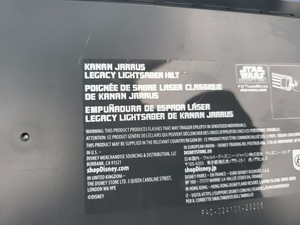 Star Wars Galaxy's Edge Kanan Jarrus Legacy Lightsaber Hilt