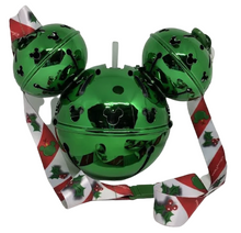 Load image into Gallery viewer, 2020 Christmas Holiday Green Mickey Mouse Jingle Bell Light Up Sipper