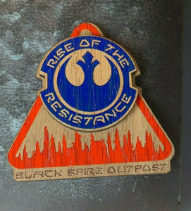 Galaxy’s Edge Disneyland Rise of the Resistance Black Spire Outpost Magnet