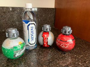 Galaxy's Edge Coca Cola, Coke, Sprite Detonator Bottles and Dasani