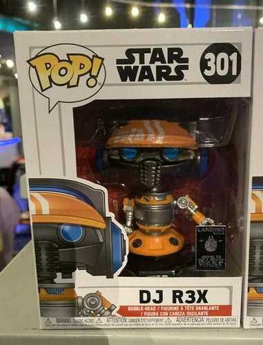 Galaxy Edge DJ R3x Funko pop DJ Rex Oga's Cantina