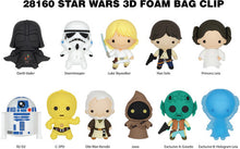 Load image into Gallery viewer, 3D Foam Figural Collectible Bag Clip - Star Wars Series 1