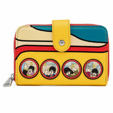 Load image into Gallery viewer, Loungefly The Beatles Yellow Submarine Zip Around Wallet