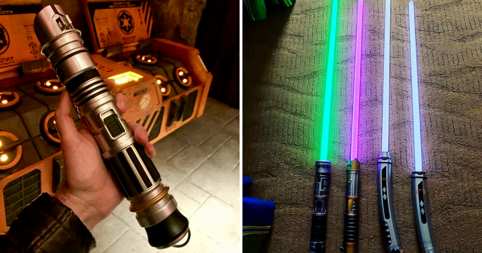 Galaxy's Edge Savi's Workshop Custom Built Lightsaber – The Line Jumper