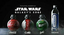Load image into Gallery viewer, Galaxy&#39;s Edge Coca Cola, Coke, Sprite Detonator Bottles and Dasani