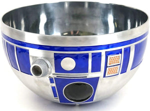 Star Wars Galaxy's Edge R2-D2 Droid Head 10" Metal Serving Bowl