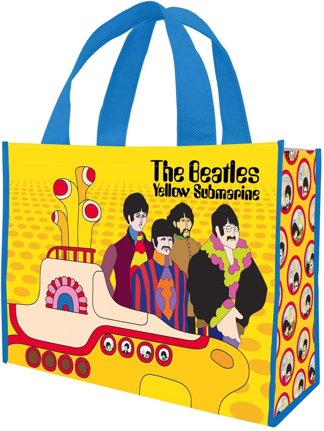 The Beatles Yellow Submarine Large Recycled Tote