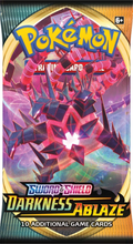 Load image into Gallery viewer, Pokemon TCG - Sword &amp; Shield - Darkness Ablaze Booster Display Box (36 Booster Packs)