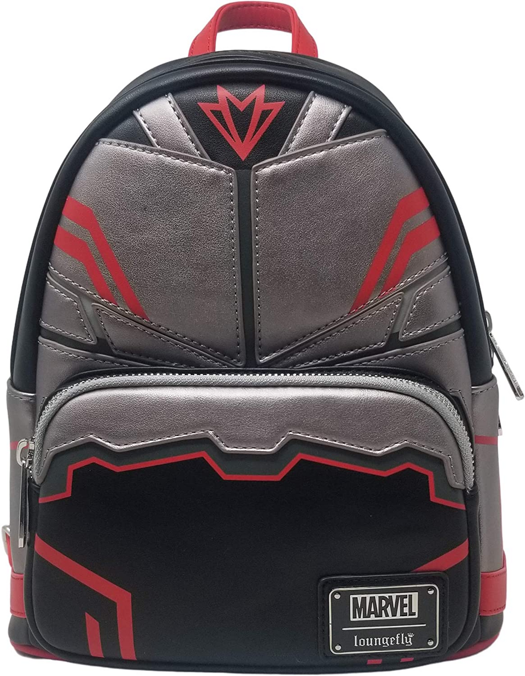 Mochila Mini Loungefly Marvel Falcon | Diseño Cosplay | Bolsillos Con Cremallera | Tirantes Ajustables