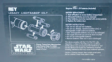 Load image into Gallery viewer, Galaxy&#39;s Edge Rey Legacy Lightsaber Hilt Instructions
