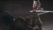 Load image into Gallery viewer, Ashoka Tano Lightsabers with Blades