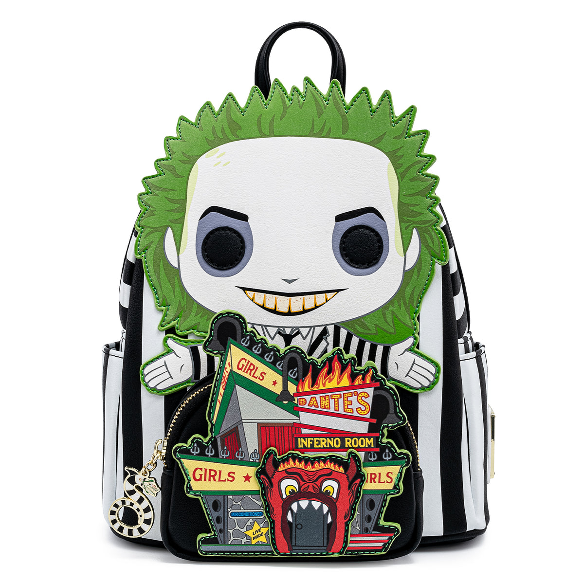 Loungefly Beetlejuice Dante's Inferno Mini Backpack – The Line Jumper