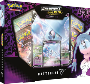 Pokemon: Champion's Path Hatterene V Box The Line Jumper Pokemon: Champion's Path Hatterene V Box The Line Jumper