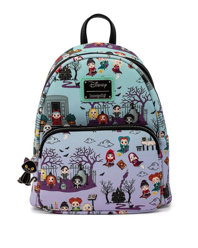 Loungefly Disney Hocus Pocus Scene AOP Mini Backpack – The Line Jumper