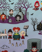 Load image into Gallery viewer, Loungefly Disney Hocus Pocus Scene AOP Mini Backpack