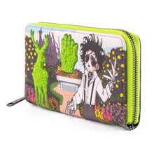 Load image into Gallery viewer, Loungefly Fox Edward Scissorhands Topiary Zip Around Wallet