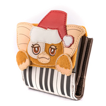 Load image into Gallery viewer, Loungefly Gremlins Gizmo Holiday Keyboard Cosplay Zip Around Wallet
