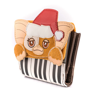 Loungefly Gremlins Gizmo Holiday Keyboard Cosplay Zip Around Wallet